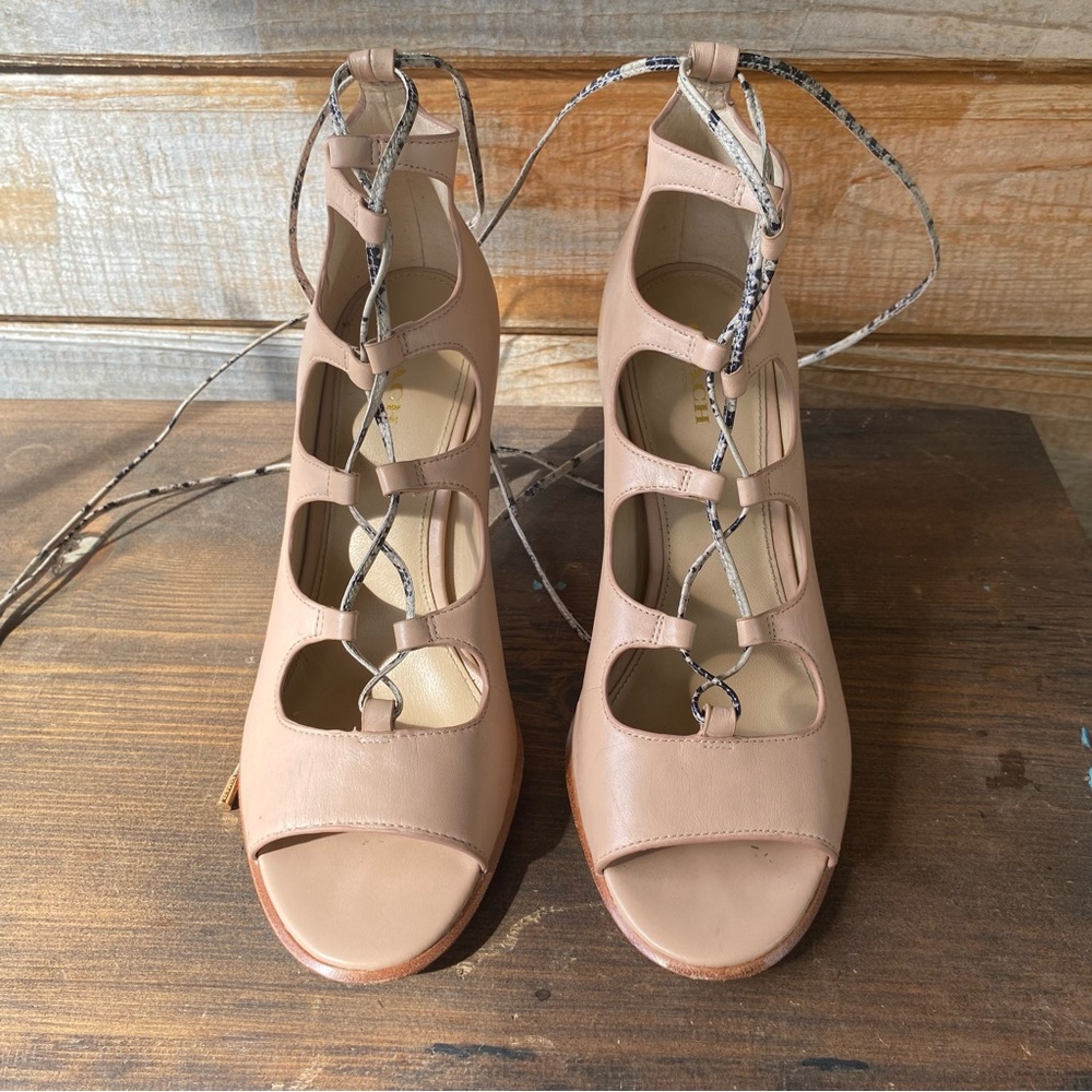 Coach Kira Leather Heels